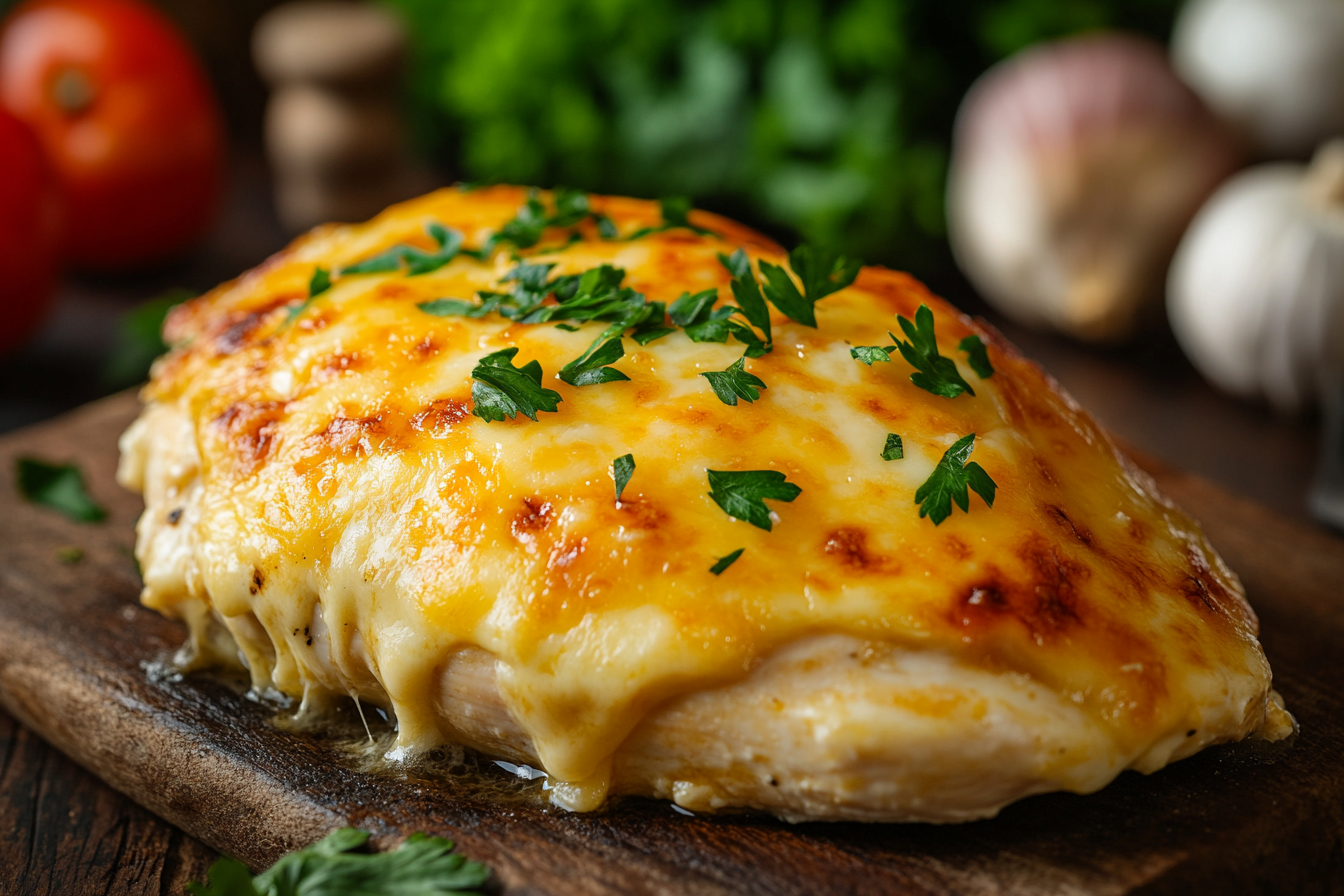 Baked Chicken with Cheese