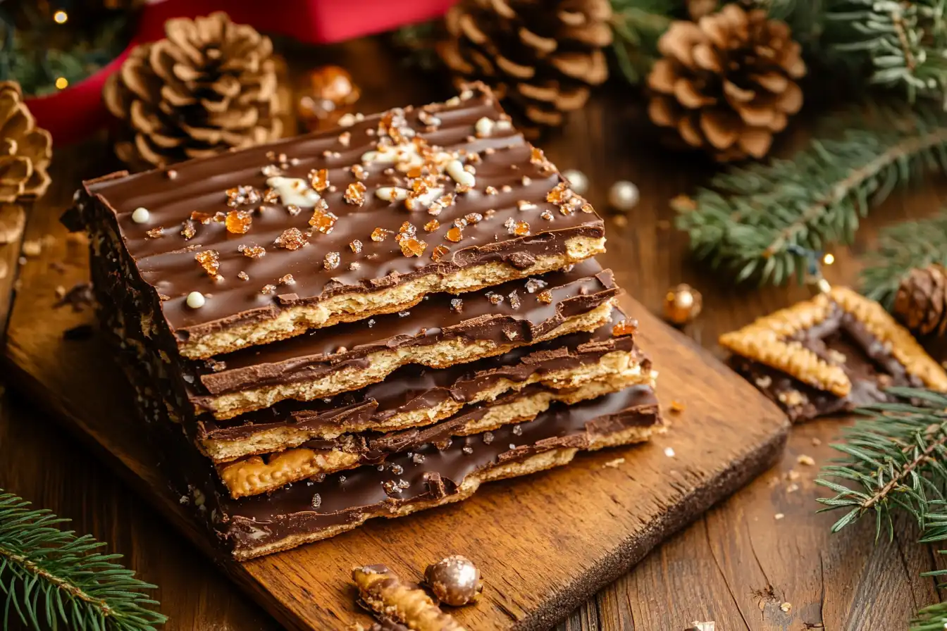 Find out how long Christmas crack lasts in the fridge and learn storage tips to keep it fresh and delicious for longer this holiday season!