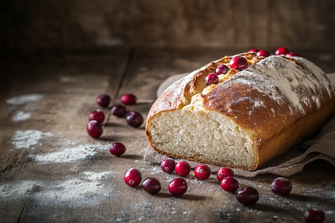 Why does my cranberry bread fall apart