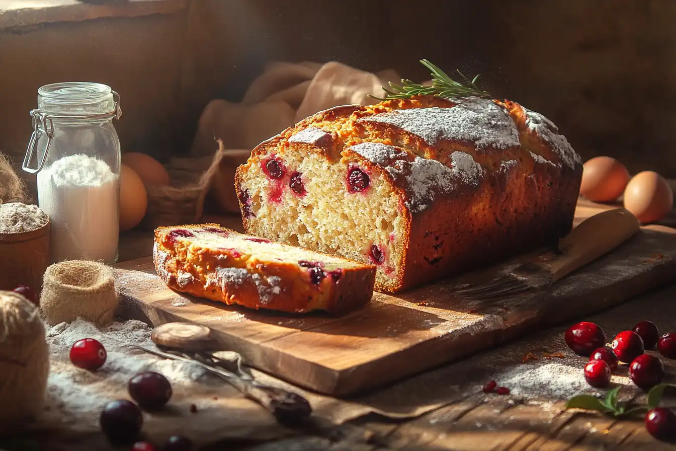 Cranberry bread for diabetics